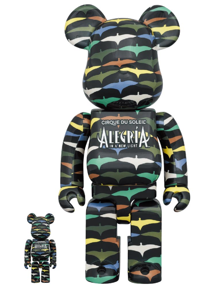 BE@RBRICK ALEGRIA -IN A NEW LIGHT- 100% & 400% 抽選販売のお知らせ