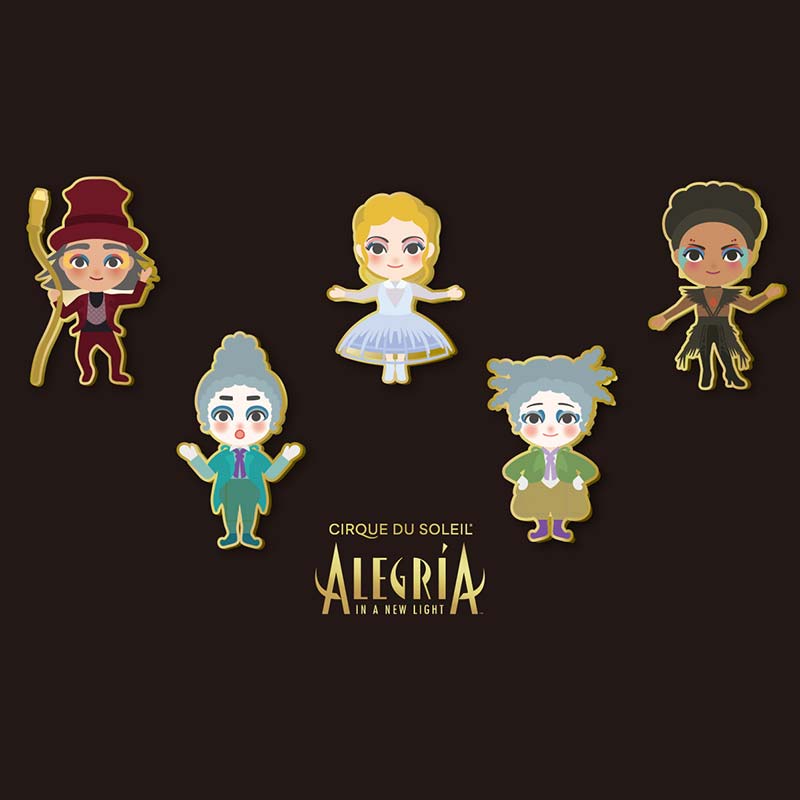 キャラクターピンズセット