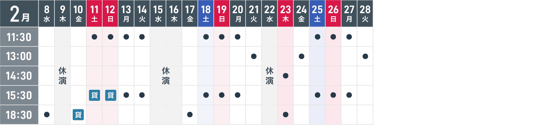 星取表 2023.2