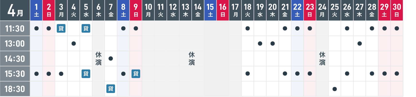 星取表 2023.4